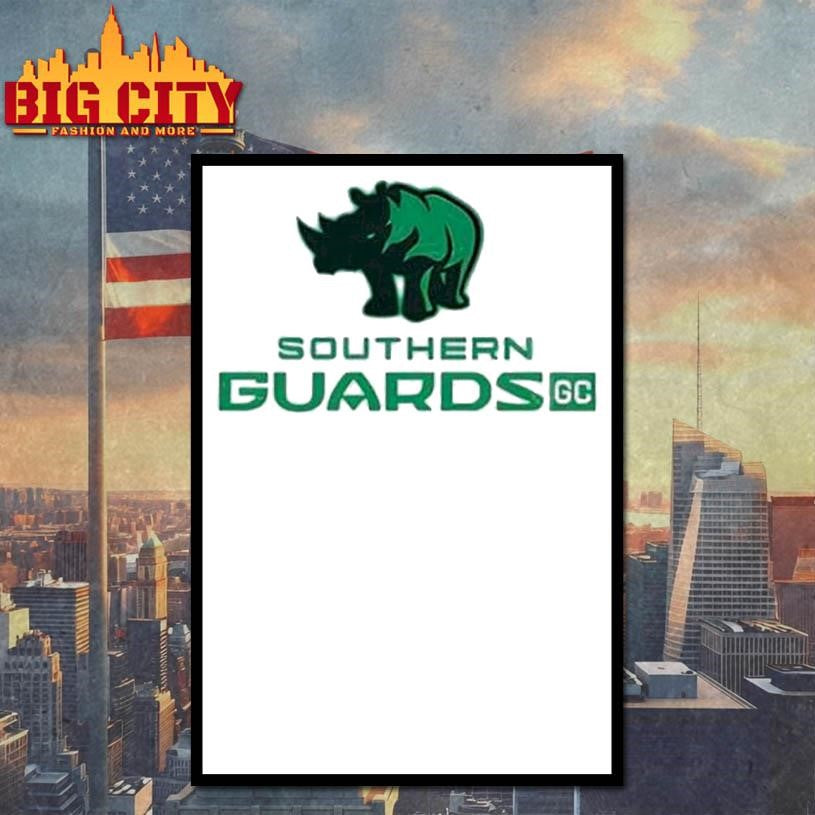 Southern Guards Rhino - Adult & Kids T-Shirts, Sweatshirts & Hoodies apparel design preview 4