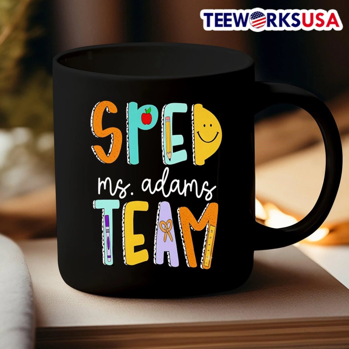 Sped Ms Adams Team - Adult & Kids T-Shirts, Sweatshirts & Hoodies apparel design preview 3