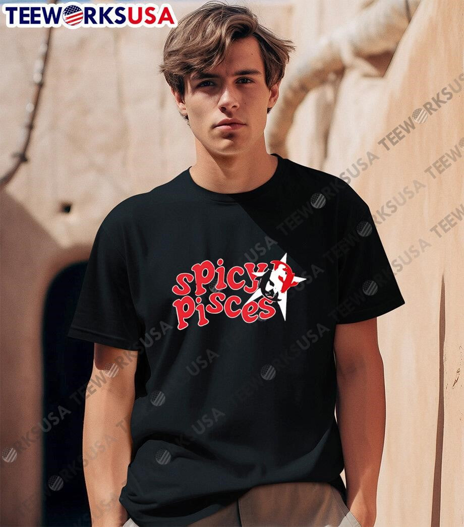 Spicy Pisces Design - Adult & Kids T-Shirts, Sweatshirts & Hoodies apparel design preview 1