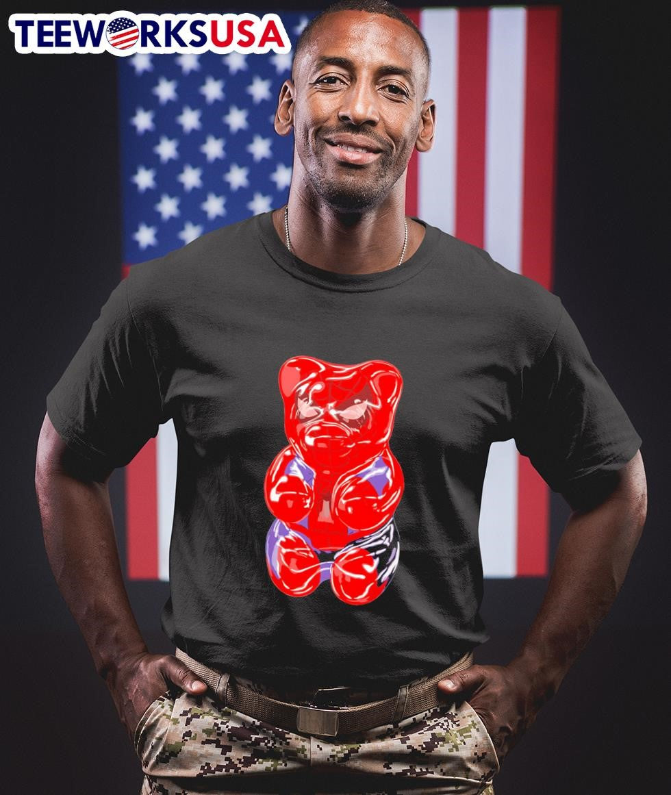 Spider-Man gummy bear hero - Adult & Kids T-Shirts, Sweatshirts & Hoodies apparel design preview 1
