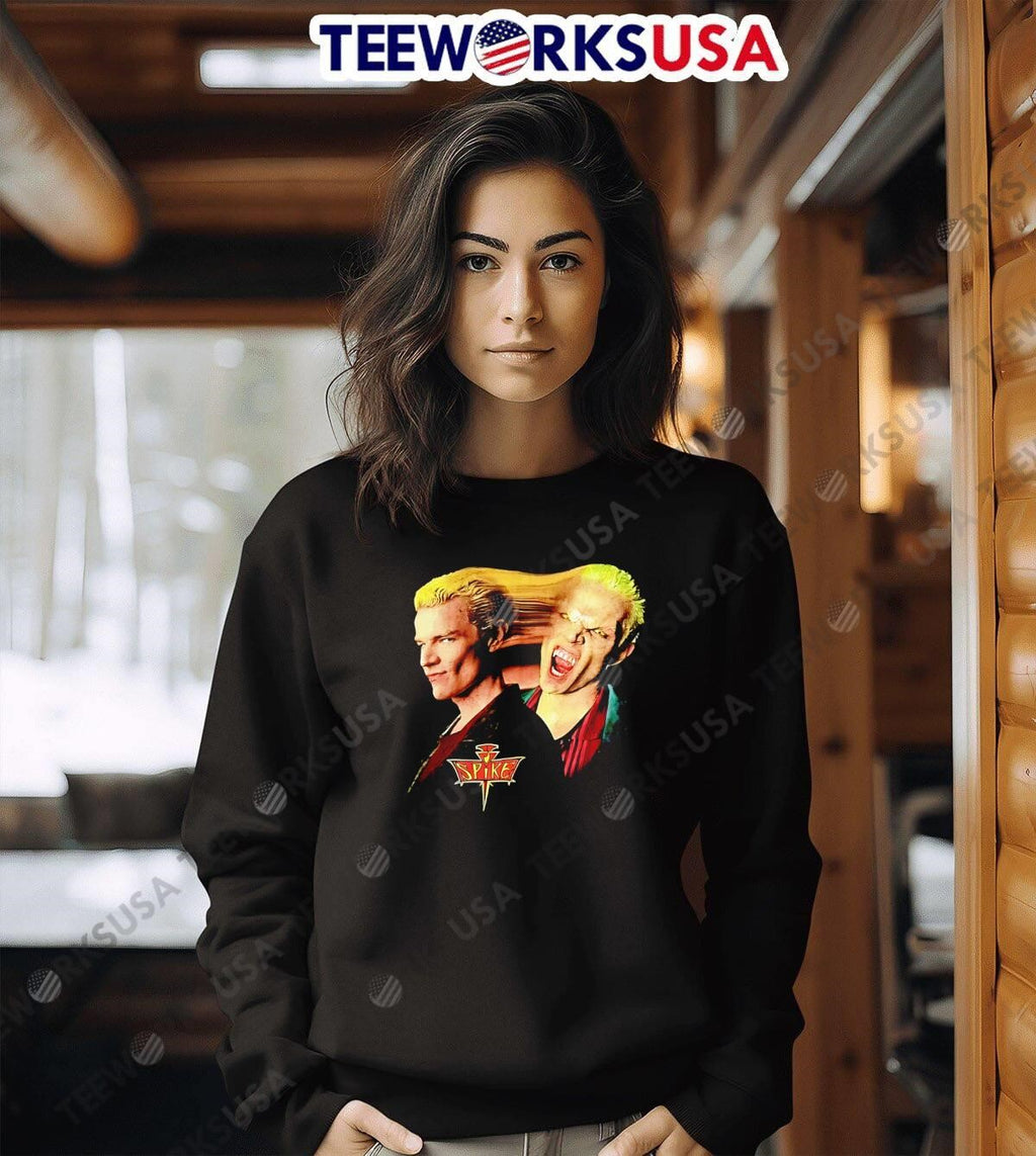 Spike Buffy the Vampire Slayer Movie - Adult & Kids T-Shirts, Sweatshirts & Hoodies apparel design preview 6