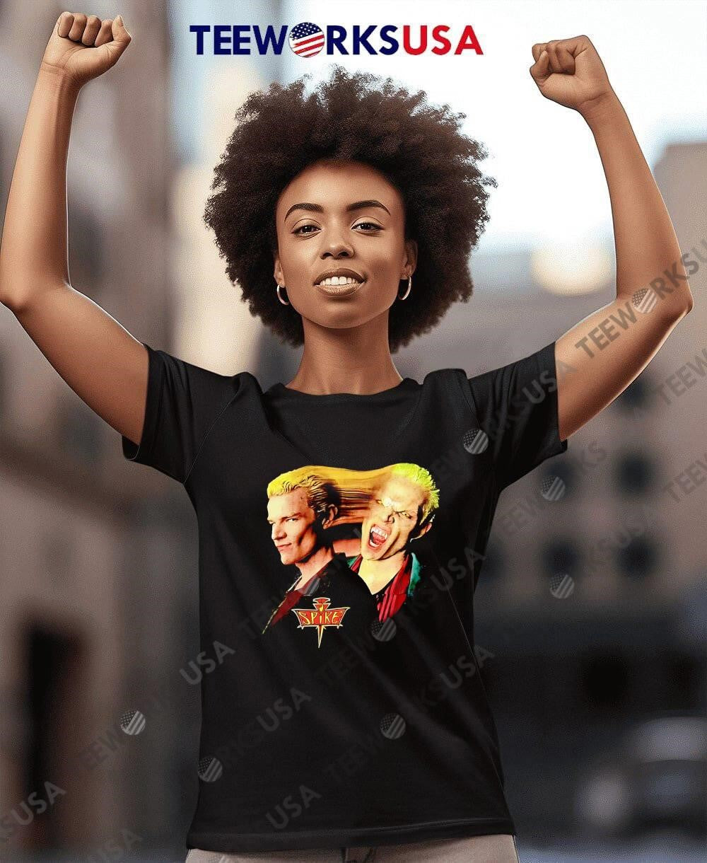 Spike Buffy the Vampire Slayer Movie - Adult & Kids T-Shirts, Sweatshirts & Hoodies apparel design preview 8
