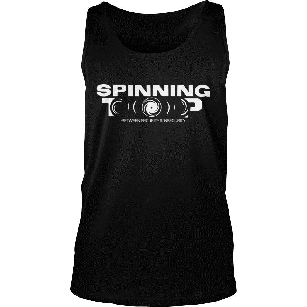 Spinning Top Between Security And Insecurity - Adult & Kids T-Shirts, Sweatshirts & Hoodies apparel design preview 3
