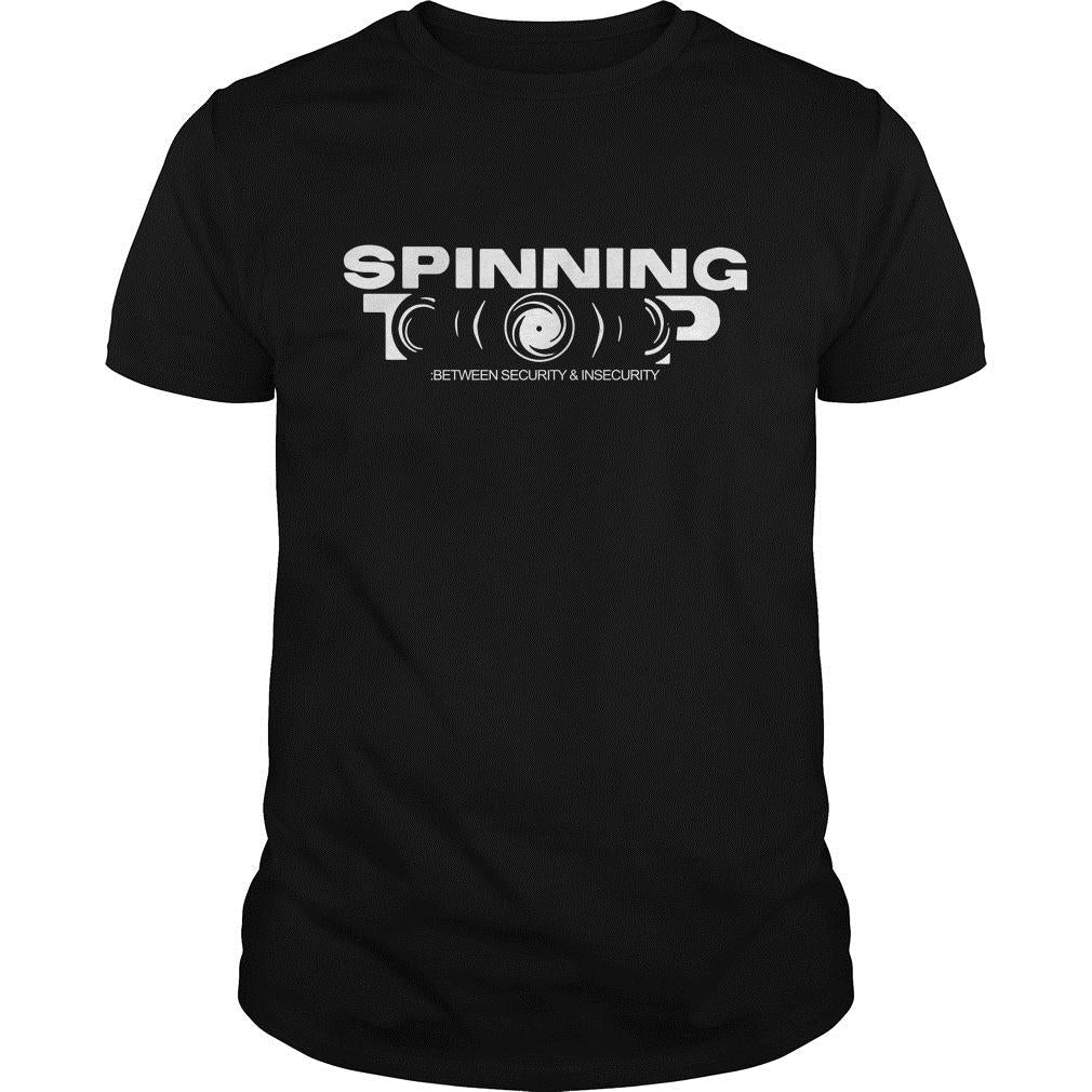 Spinning Top Between Security And Insecurity - Adult & Kids T-Shirts, Sweatshirts & Hoodies apparel design preview 1