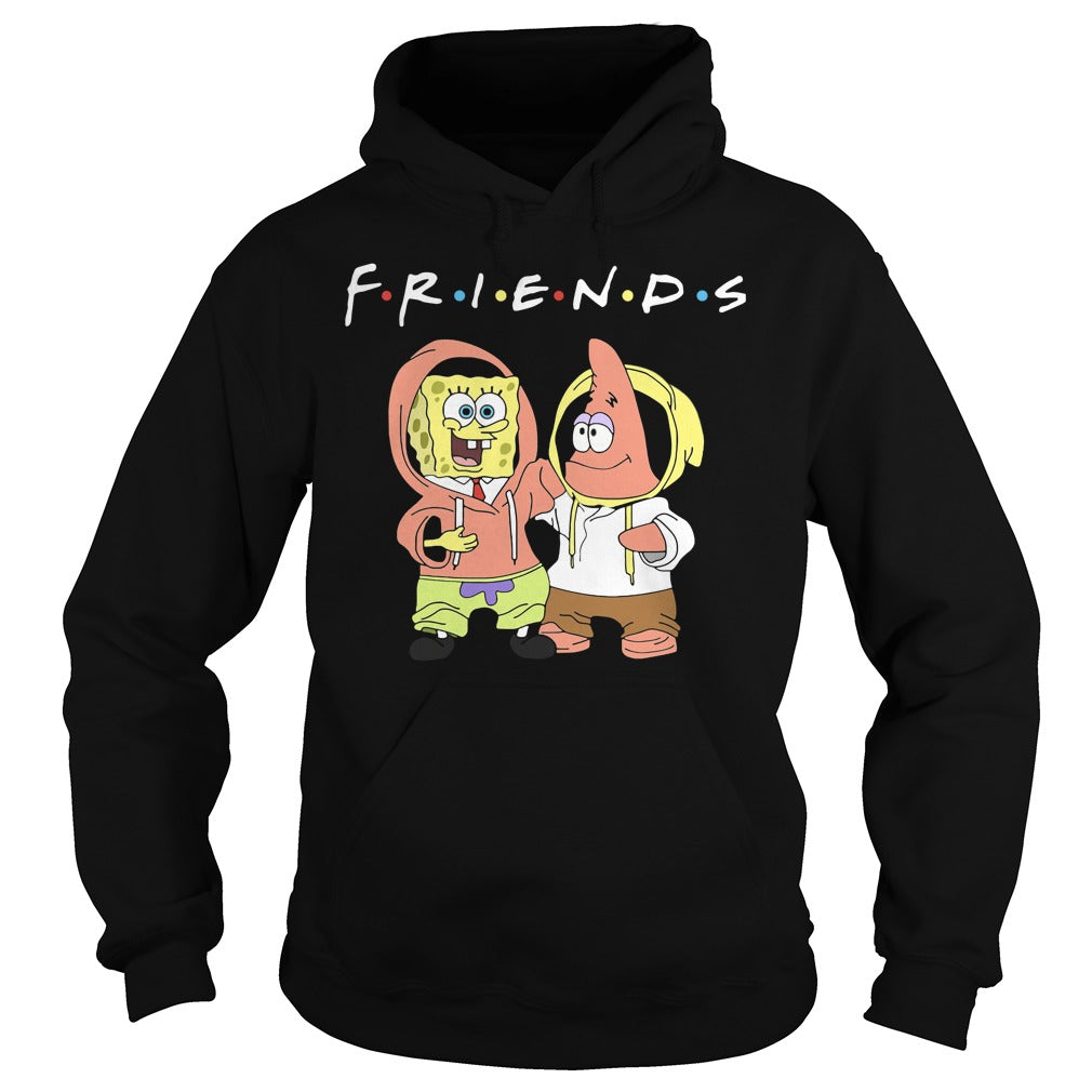Spongebob And Patrick Friends - Adult & Kids T-Shirts, Sweatshirts & Hoodies apparel design preview 4
