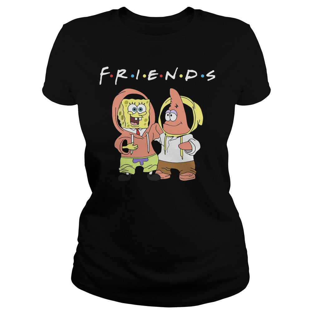 Spongebob And Patrick Friends - Adult & Kids T-Shirts, Sweatshirts & Hoodies apparel design preview 2