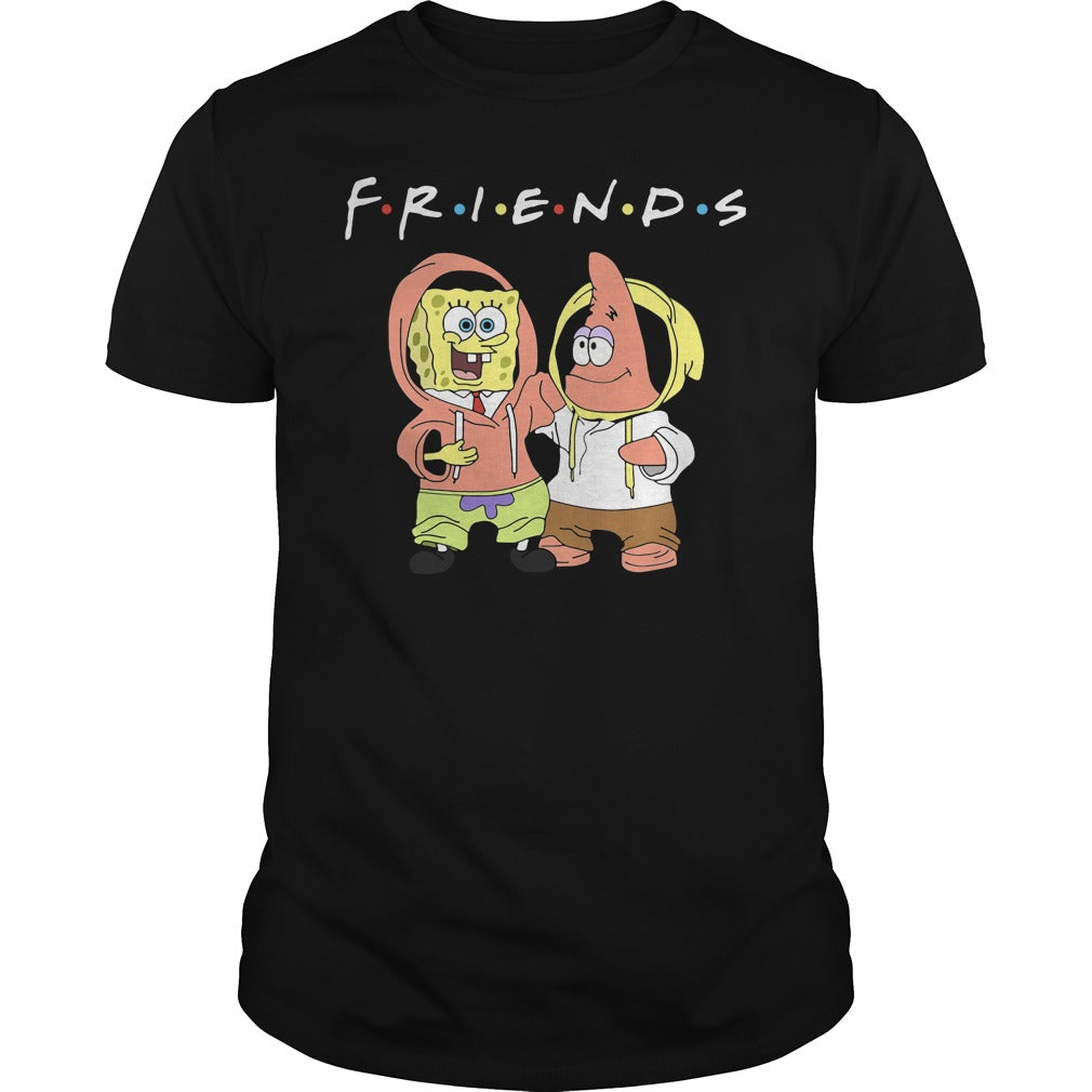 Spongebob And Patrick Friends - Adult & Kids T-Shirts, Sweatshirts & Hoodies apparel design preview 1