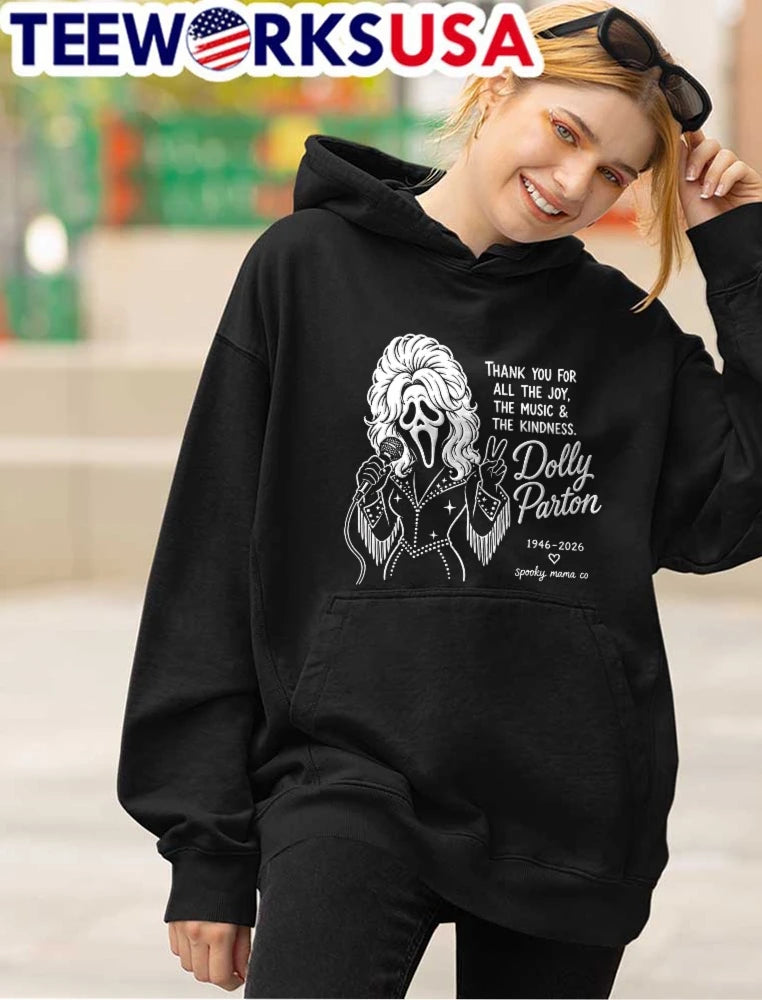 Spooky Mama Co Thank You For All The Joy Music And - Adult & Kids T-Shirts, Sweatshirts & Hoodies apparel design preview 4