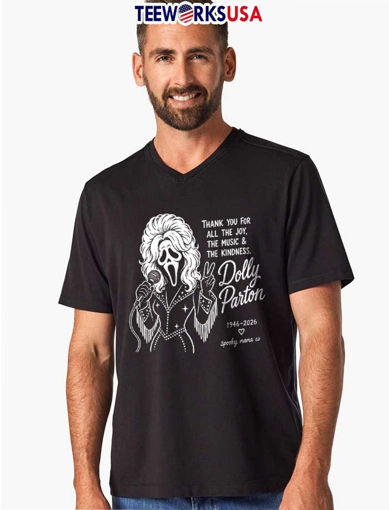 Spooky Mama Co Thank You For All The Joy Music And - Adult & Kids T-Shirts, Sweatshirts & Hoodies apparel design preview 8