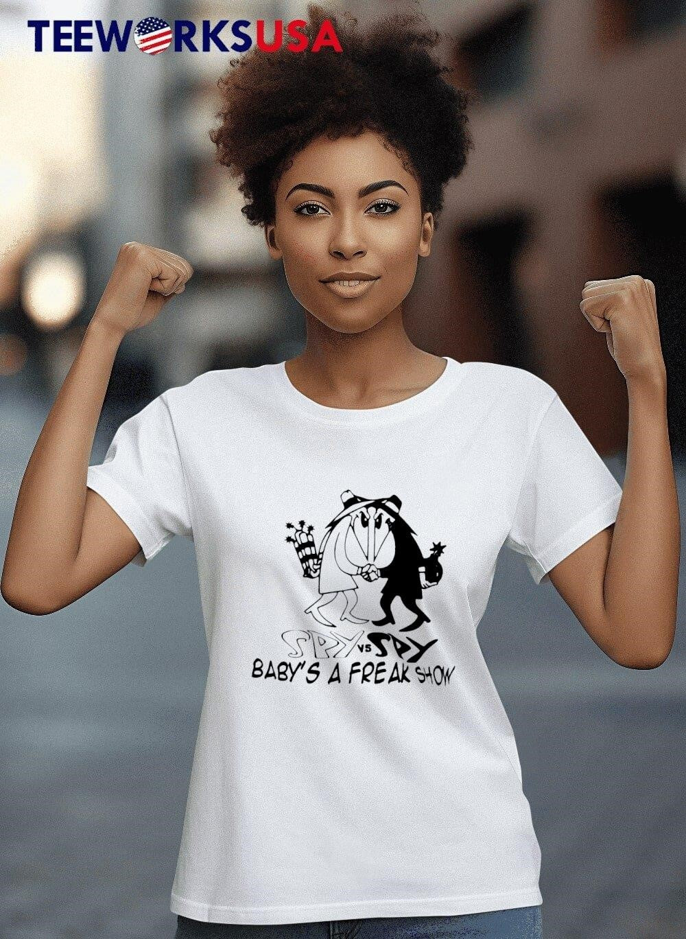 Spy vs baby's a freak show - Adult & Kids T-Shirts, Sweatshirts & Hoodies apparel design preview 8