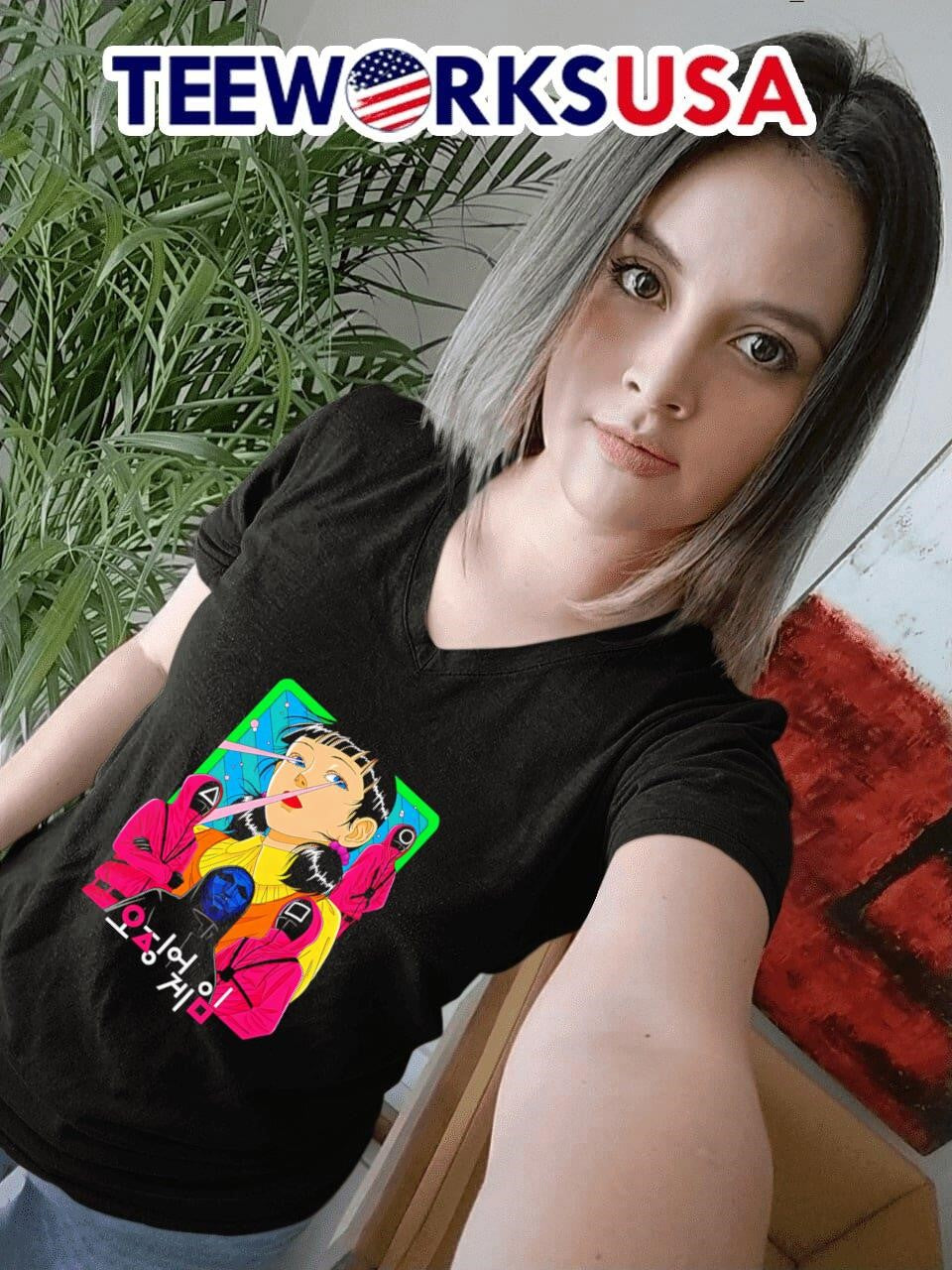 Squid Game Seoyoung graphic - Adult & Kids T-Shirts, Sweatshirts & Hoodies apparel design preview 7