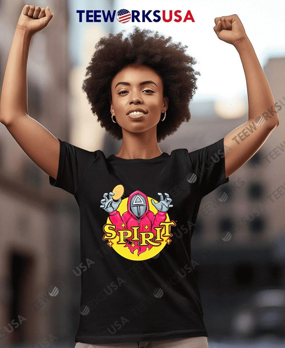 Squid Game x Spirit - Adult & Kids T-Shirts, Sweatshirts & Hoodies apparel design preview 8
