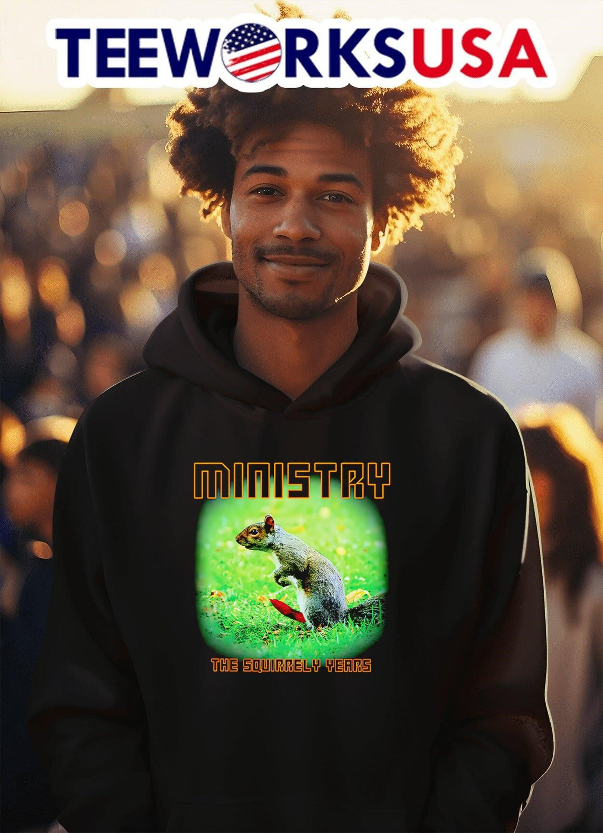 Squirrely Years 2025 Tour - Adult & Kids T-Shirts, Sweatshirts & Hoodies apparel design preview 2