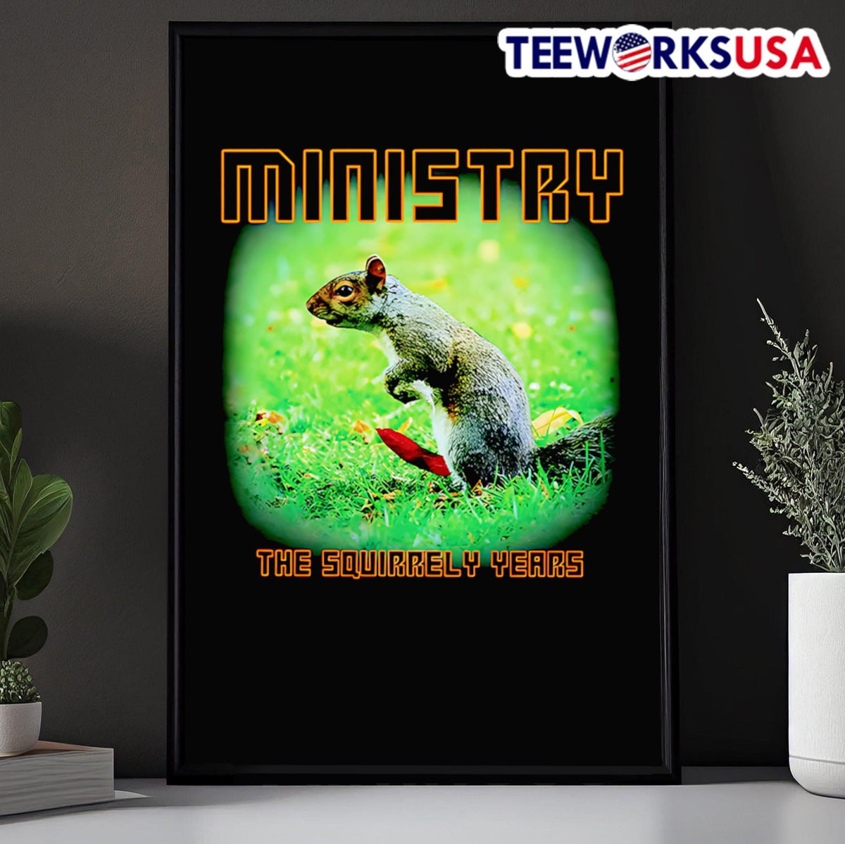 Squirrely Years 2025 Tour - Adult & Kids T-Shirts, Sweatshirts & Hoodies apparel design preview 5