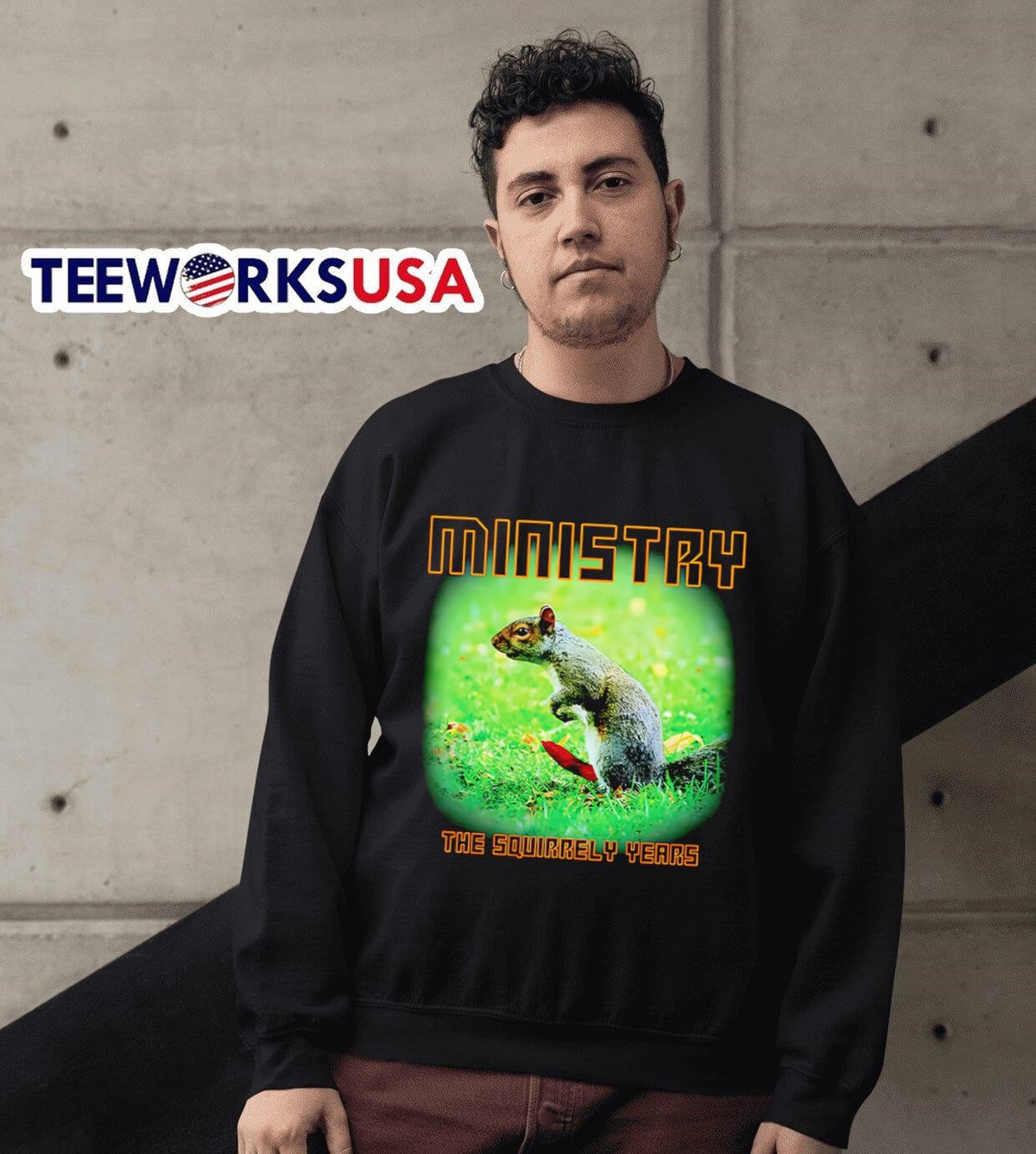 Squirrely Years 2025 Tour - Adult & Kids T-Shirts, Sweatshirts & Hoodies apparel design preview 6