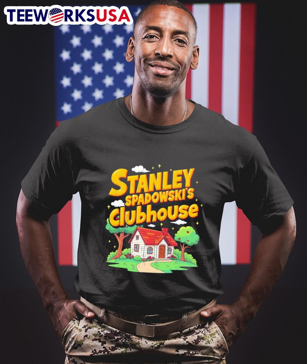 Stanley Spadowski's Clubhouse - Adult & Kids T-Shirts, Sweatshirts & Hoodies apparel design preview 1