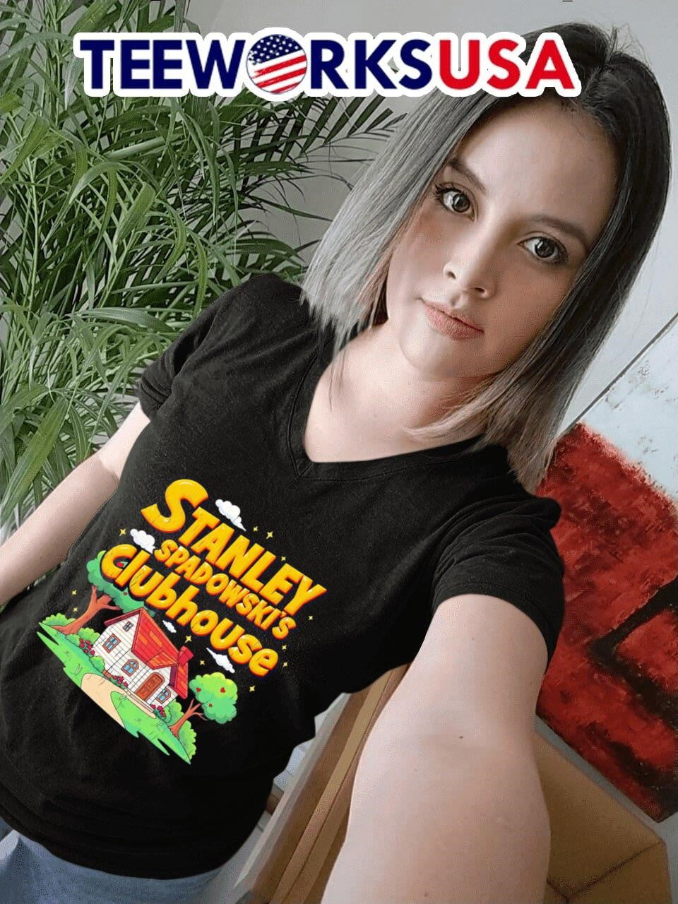 Stanley Spadowski's Clubhouse - Adult & Kids T-Shirts, Sweatshirts & Hoodies apparel design preview 7