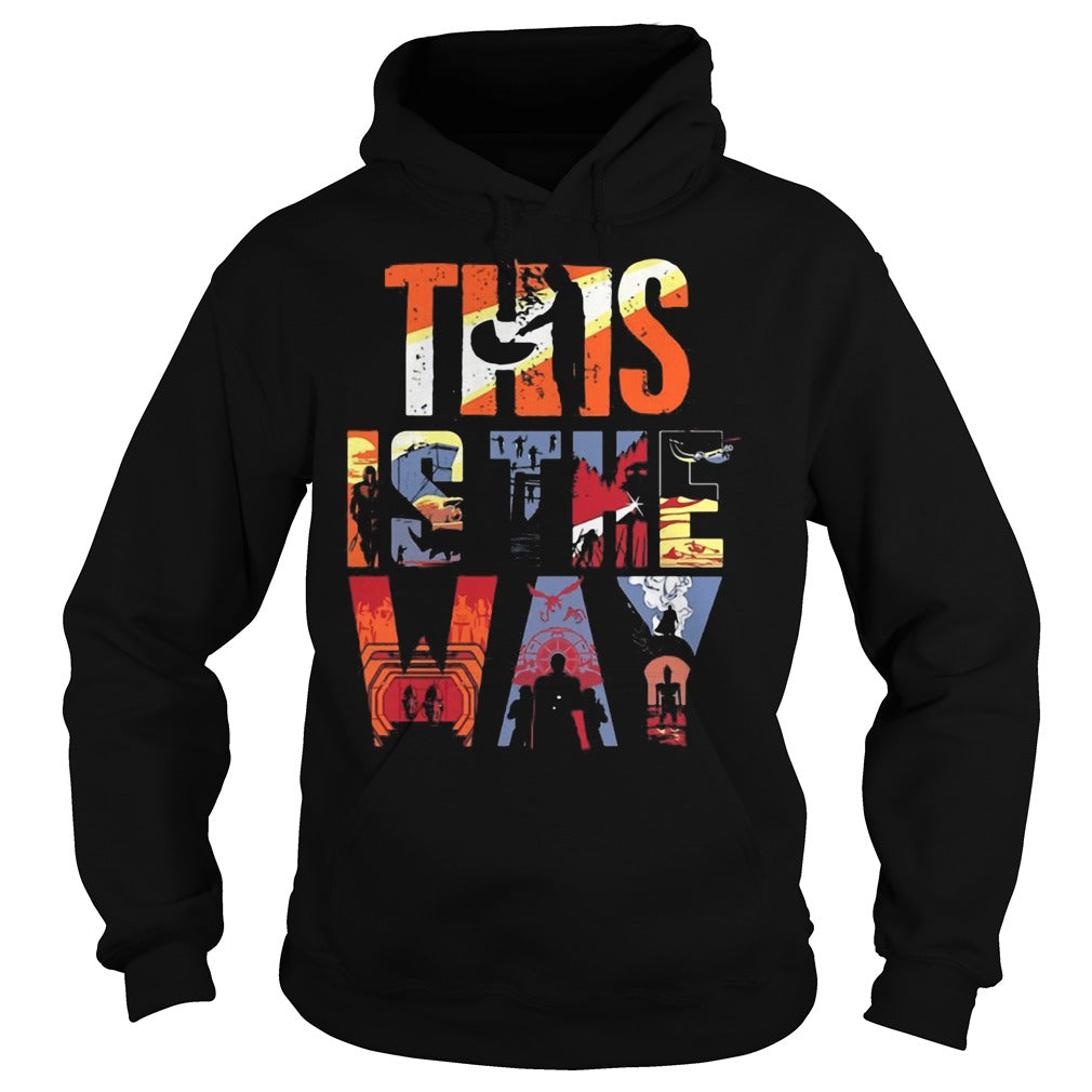 Star Wars This Is The Way - Adult & Kids T-Shirts, Sweatshirts & Hoodies apparel design preview 4