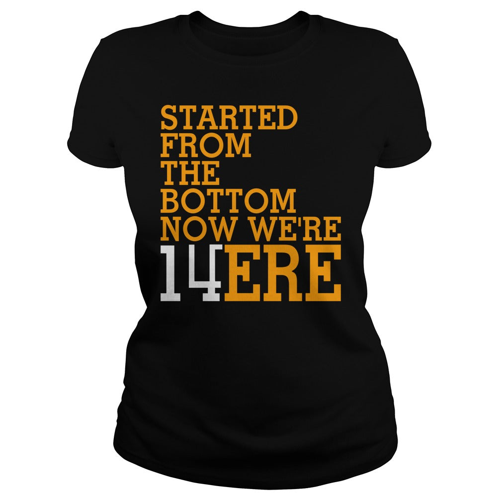 Started From The Bottom Now We're 14 Ere - Adult & Kids T-Shirts, Sweatshirts & Hoodies apparel design preview 2