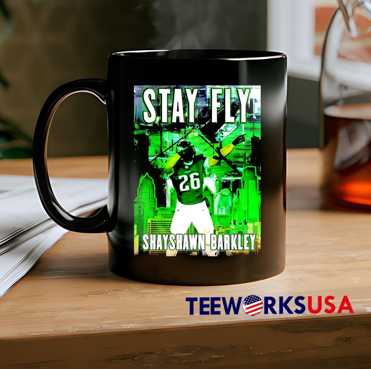 Stay Fly Shayshawn Barkley - Adult & Kids T-Shirts, Sweatshirts & Hoodies apparel design preview 2