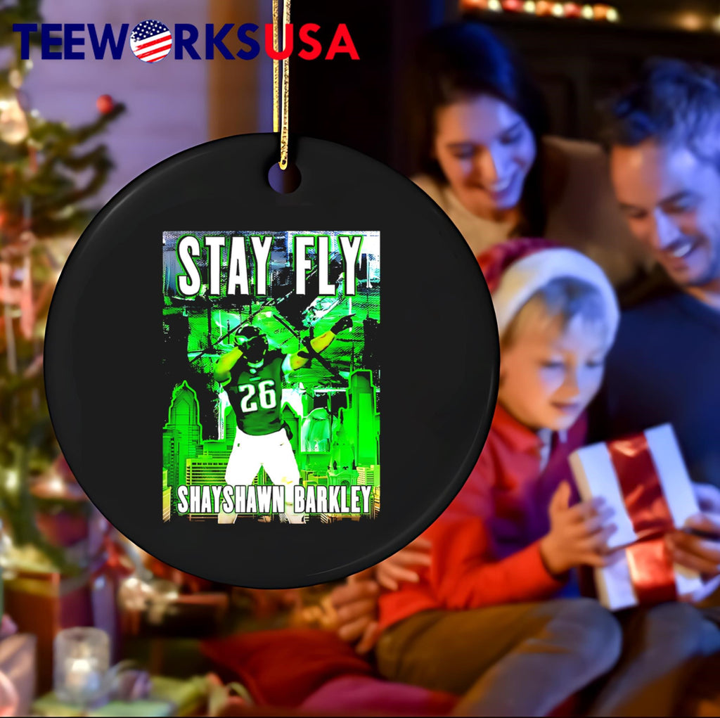 Stay Fly Shayshawn Barkley - Adult & Kids T-Shirts, Sweatshirts & Hoodies apparel design preview 4