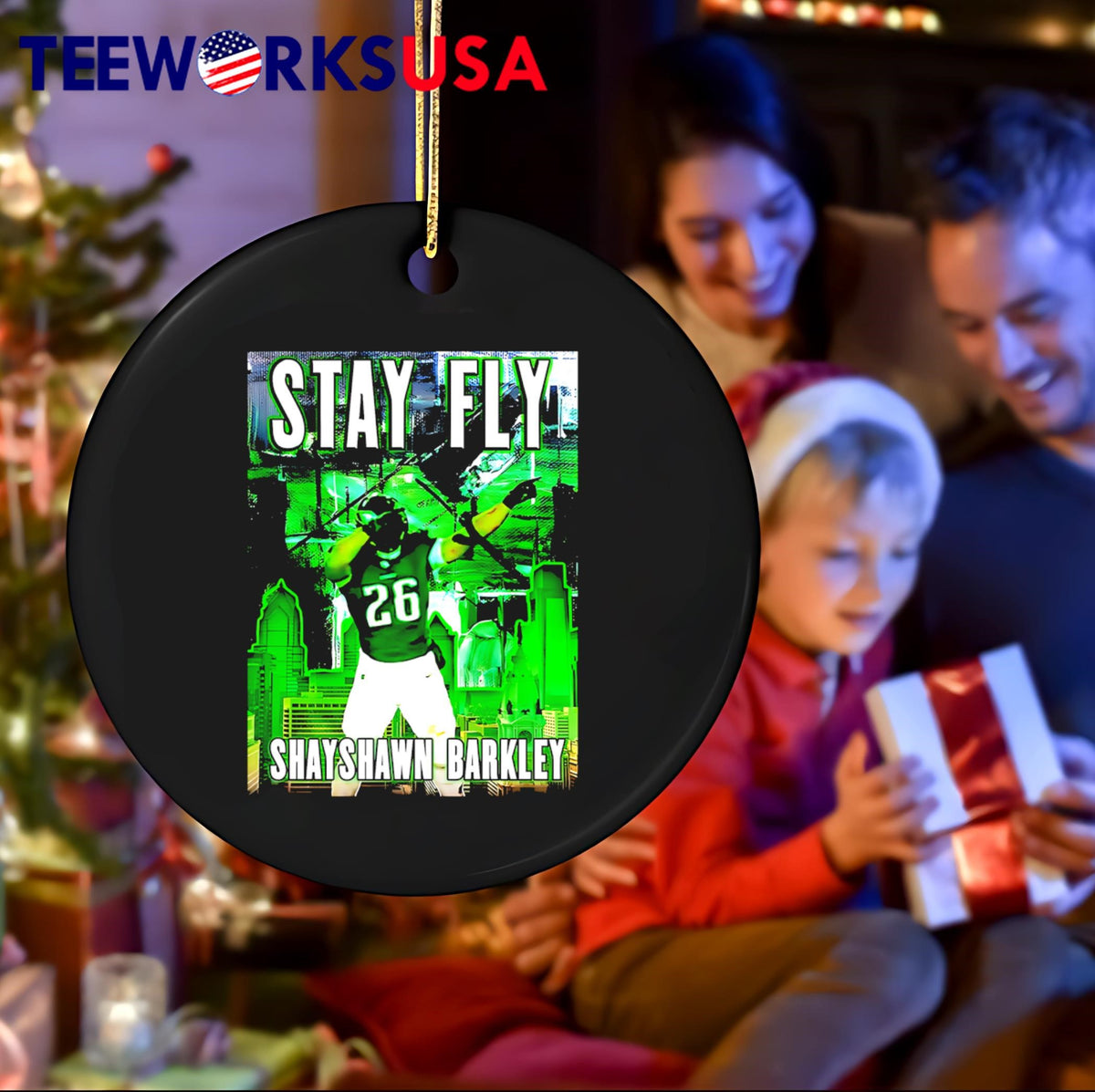 Stay Fly Shayshawn Barkley - Adult & Kids T-Shirts, Sweatshirts & Hoodies apparel design preview 4