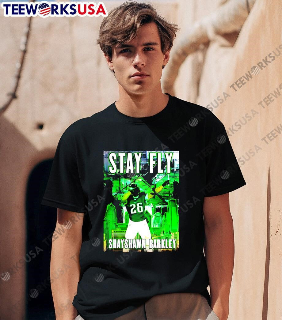 Stay Fly Shayshawn Barkley - Adult & Kids T-Shirts, Sweatshirts & Hoodies apparel design preview 1