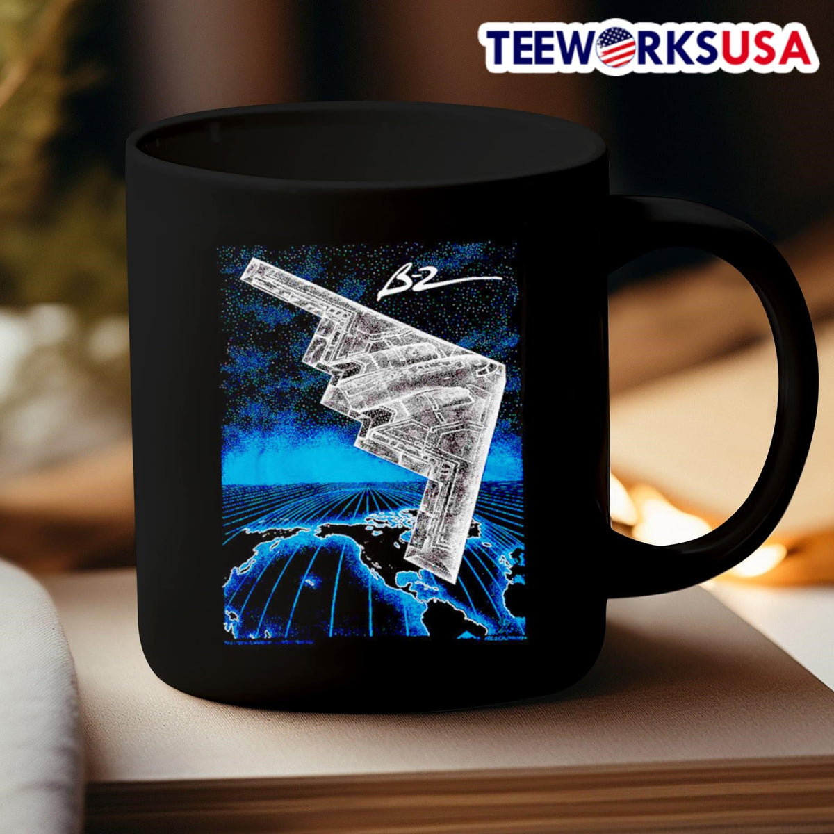Stealth B2 bomber midnight hammer - Adult & Kids T-Shirts, Sweatshirts & Hoodies apparel design preview 3