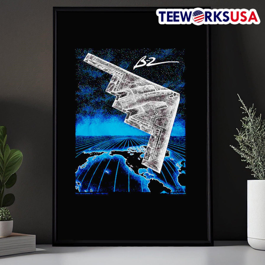 Stealth B2 bomber midnight hammer - Adult & Kids T-Shirts, Sweatshirts & Hoodies apparel design preview 5