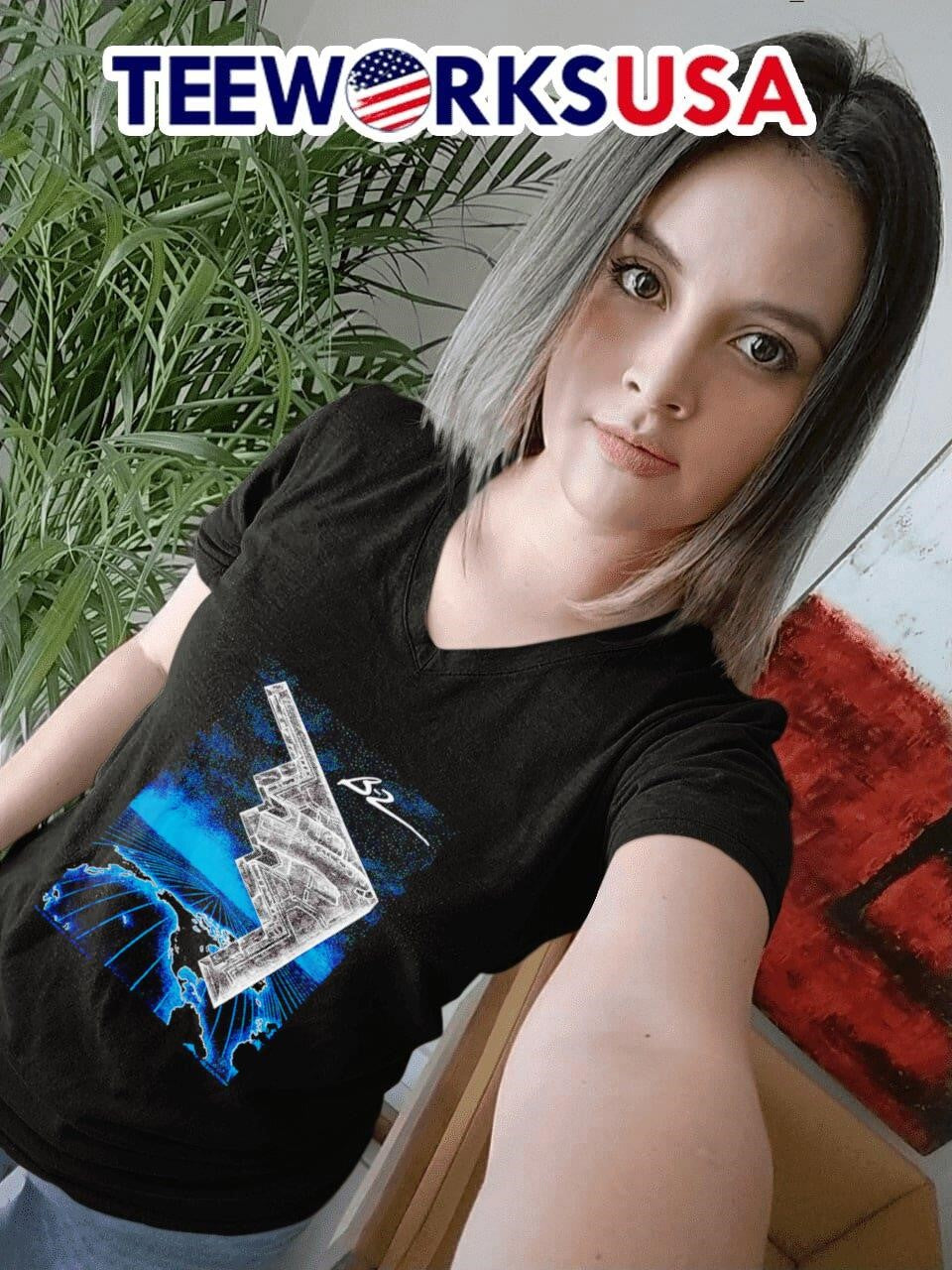 Stealth B2 bomber midnight hammer - Adult & Kids T-Shirts, Sweatshirts & Hoodies apparel design preview 7