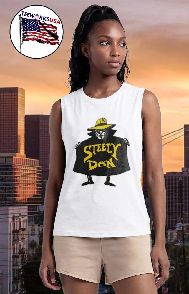 Steely Dan man wearing hat trench coat - Adult & Kids T-Shirts, Sweatshirts & Hoodies apparel design preview 6
