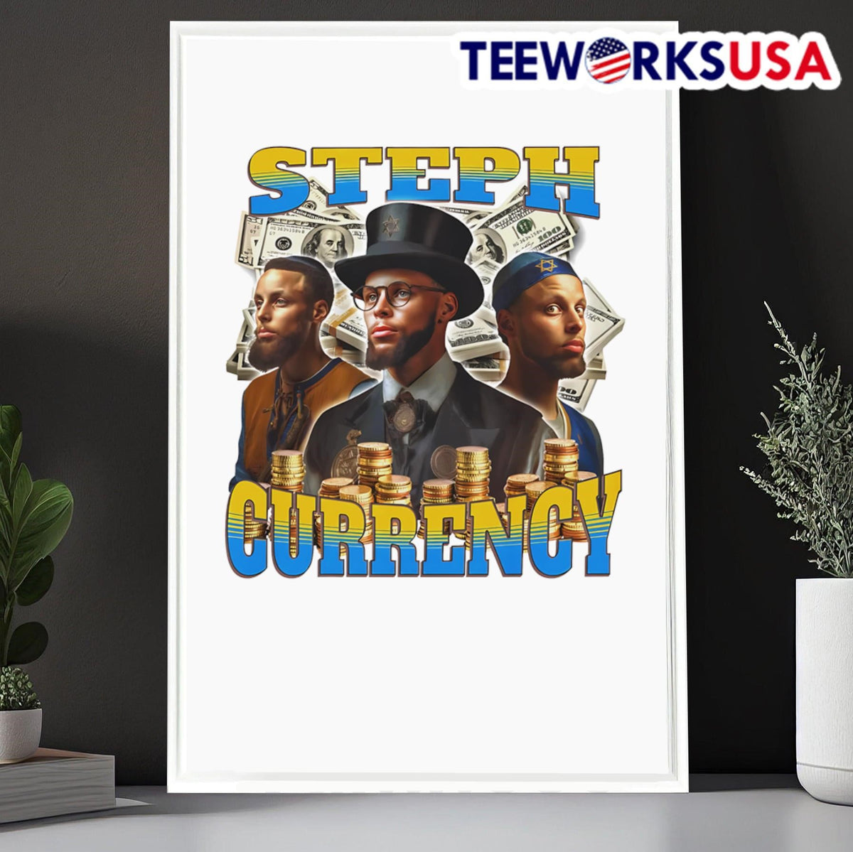 Steph Currency graphic - Adult & Kids T-Shirts, Sweatshirts & Hoodies apparel design preview 6