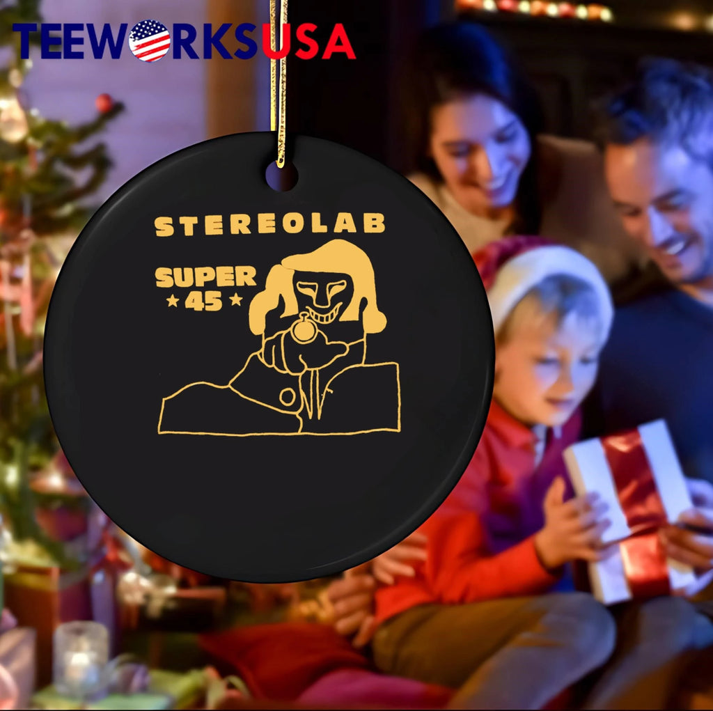 Stereolab Super 45 Star Graphic Music Band - Adult & Kids T-Shirts, Sweatshirts & Hoodies apparel design preview 4