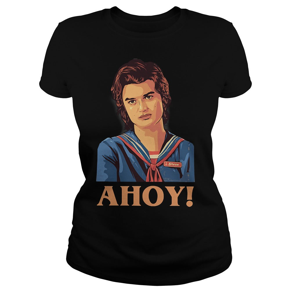 Steve Ahoy - Adult & Kids T-Shirts, Sweatshirts & Hoodies apparel design preview 2