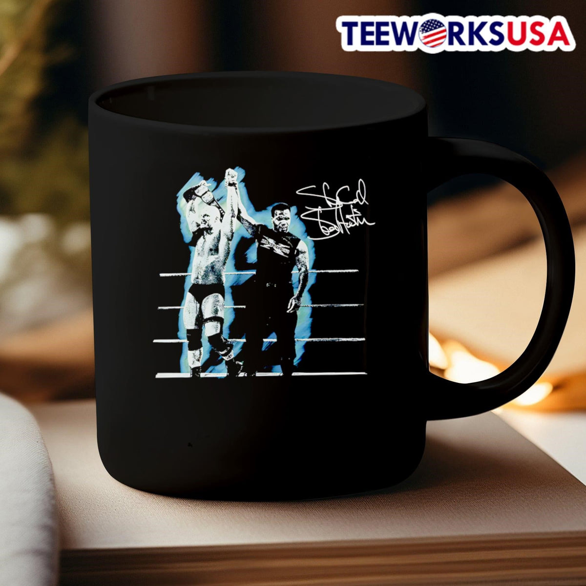 Steve Austin Legacy vintage - Adult & Kids T-Shirts, Sweatshirts & Hoodies apparel design preview 3