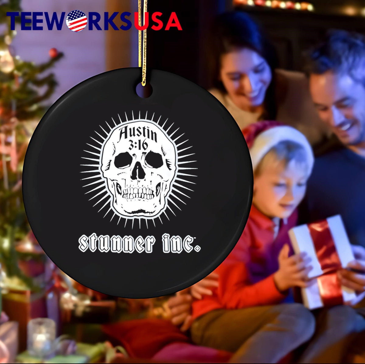 Stone Cold Steve Austin 316 skull Stunner Inc - Adult & Kids T-Shirts, Sweatshirts & Hoodies apparel design preview 4