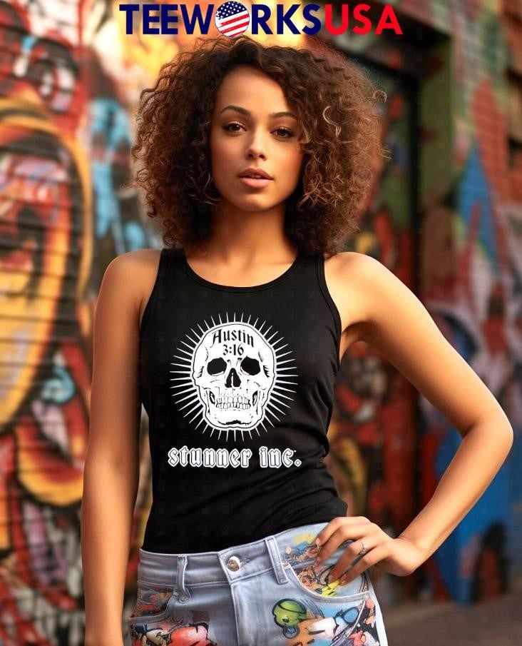 Stone Cold Steve Austin 316 skull Stunner Inc - Adult & Kids T-Shirts, Sweatshirts & Hoodies apparel design preview 7