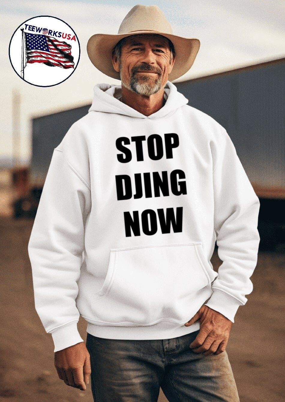 Stop Djing now - Adult & Kids T-Shirts, Sweatshirts & Hoodies apparel design preview 2