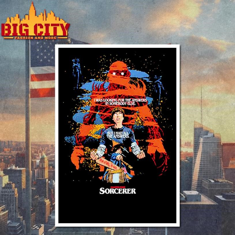 Stranger Things Season 5 x Butcher Billy Sorcerer - Adult & Kids T-Shirts, Sweatshirts & Hoodies apparel design preview 4