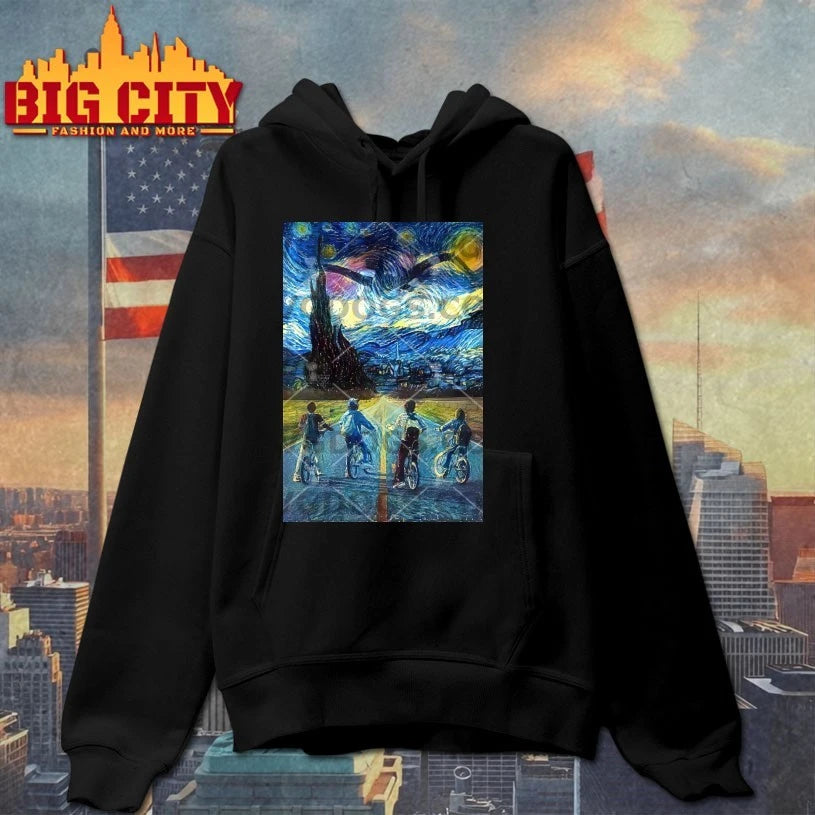 Stranger Things Vincent Van Gogh - Adult & Kids T-Shirts, Sweatshirts & Hoodies apparel design preview 2