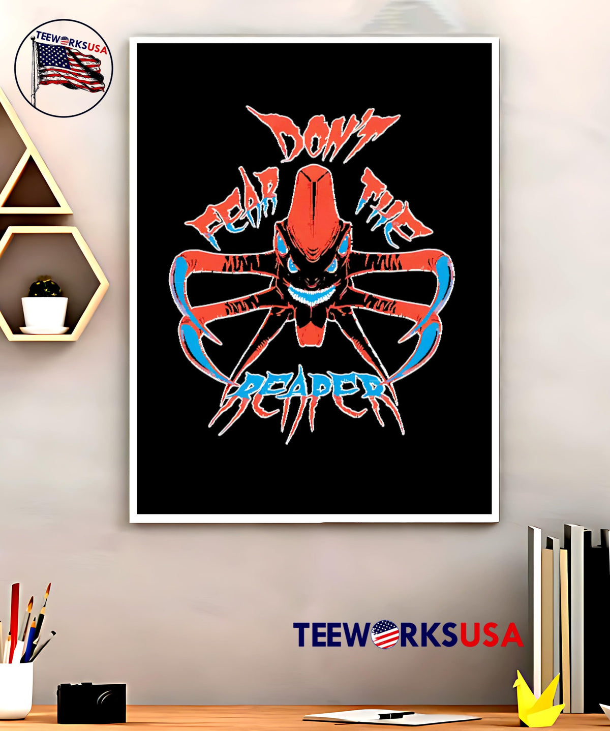 Subnautica Don't Fear The Reaper - Adult & Kids T-Shirts, Sweatshirts & Hoodies apparel design preview 5