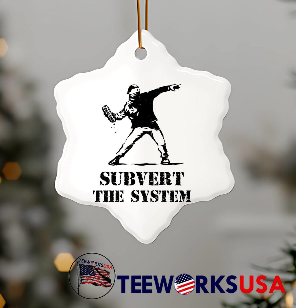 Subvert The System Hot Dog - Adult & Kids T-Shirts, Sweatshirts & Hoodies apparel design preview 7