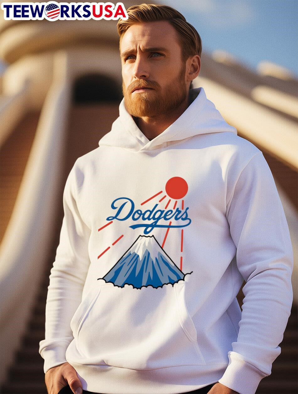 Sun Dodgers on Mountain Japan - Adult & Kids T-Shirts, Sweatshirts & Hoodies apparel design preview 2