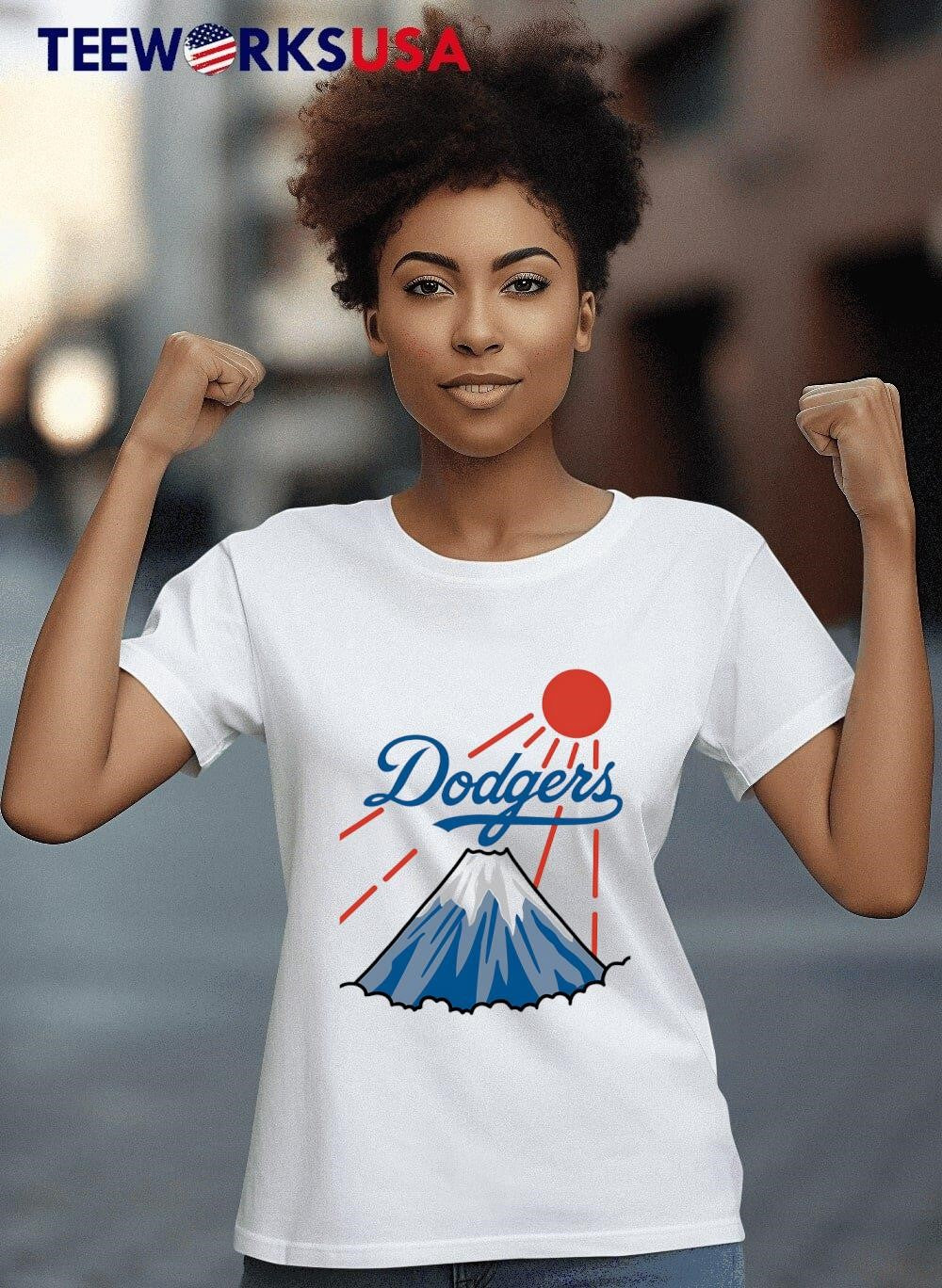 Sun Dodgers on Mountain Japan - Adult & Kids T-Shirts, Sweatshirts & Hoodies apparel design preview 8