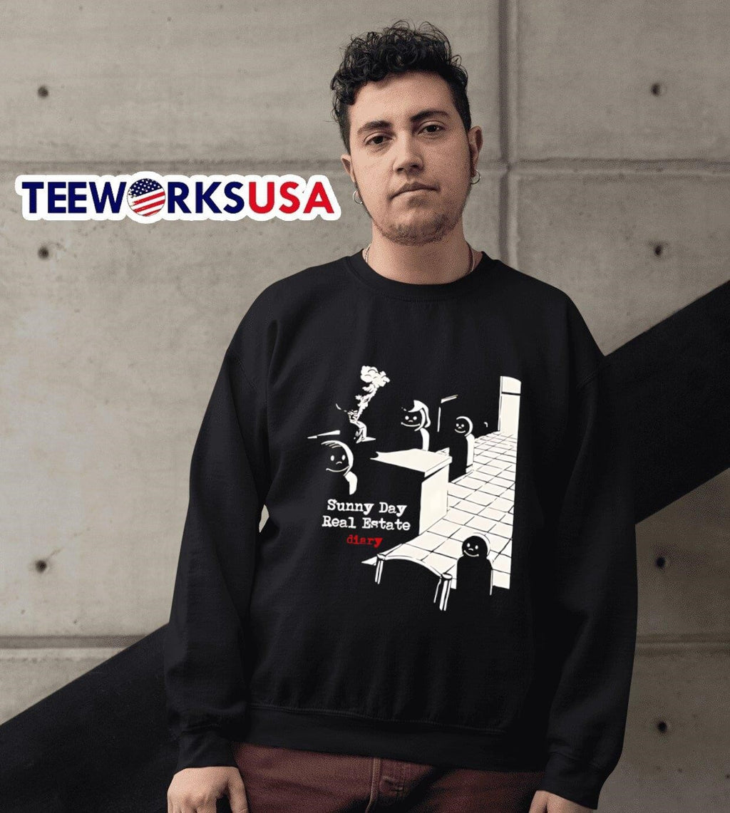 Sunny day real estate diary - Adult & Kids T-Shirts, Sweatshirts & Hoodies apparel design preview 6
