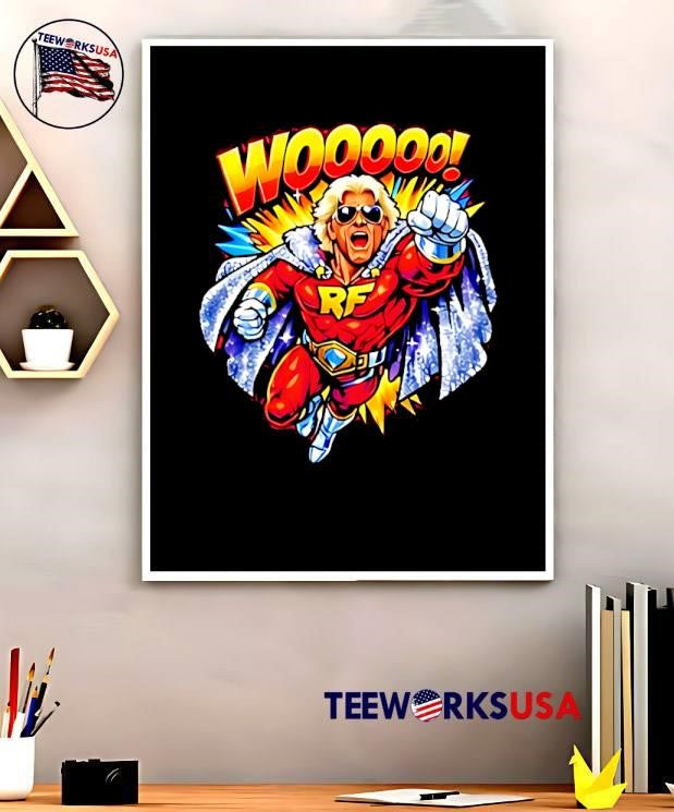 Super Flair Wooooo - Adult & Kids T-Shirts, Sweatshirts & Hoodies apparel design preview 5