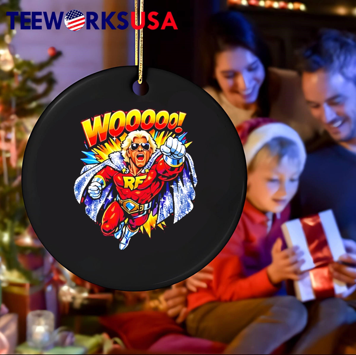 Super Flair Wooooo - Adult & Kids T-Shirts, Sweatshirts & Hoodies apparel design preview 4