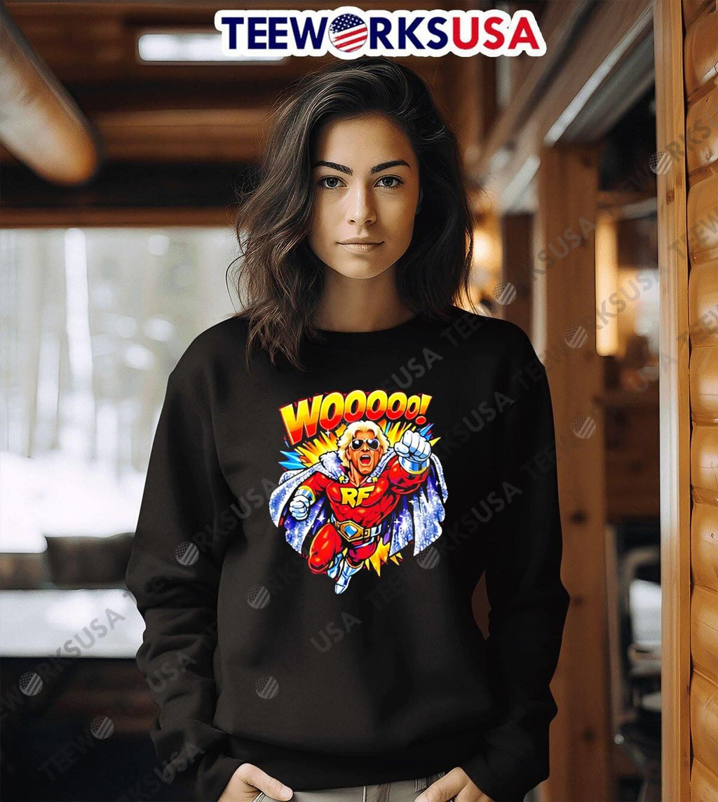 Super Flair Wooooo - Adult & Kids T-Shirts, Sweatshirts & Hoodies apparel design preview 6