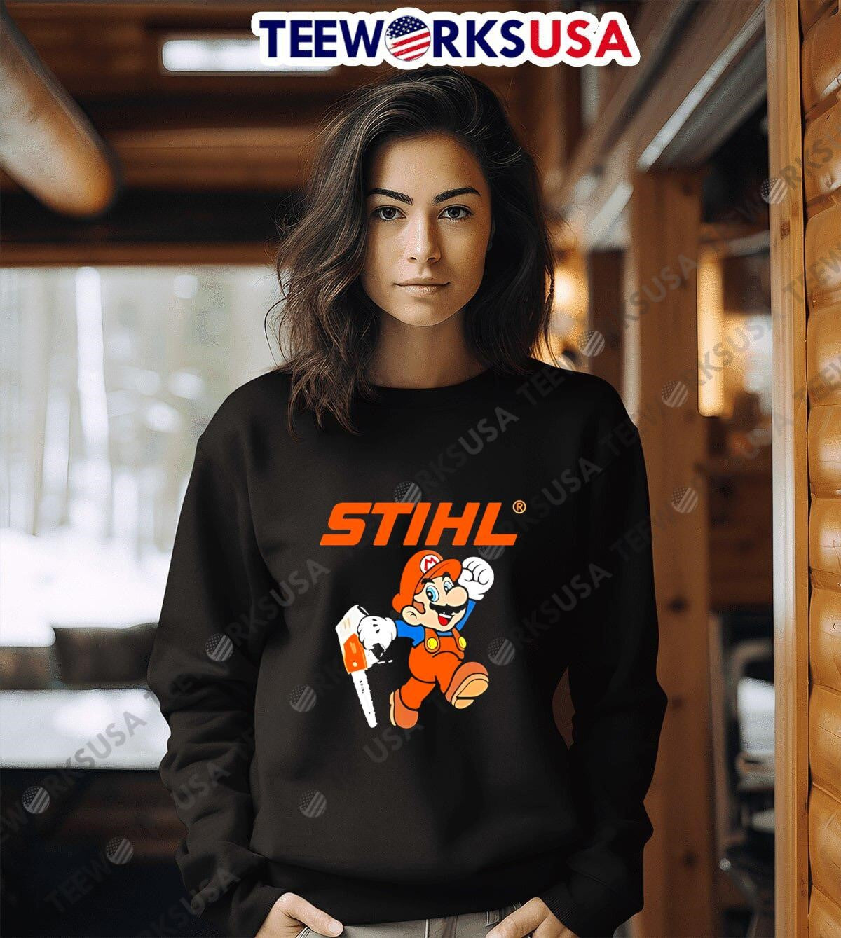 Super Mario StiHl - Adult & Kids T-Shirts, Sweatshirts & Hoodies apparel design preview 6