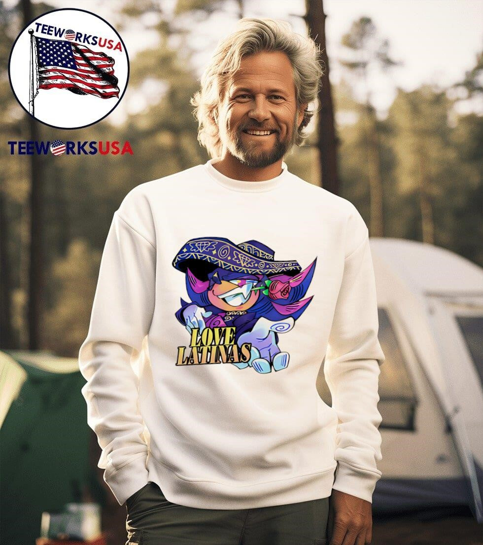 Super Sonic love Latinas - Adult & Kids T-Shirts, Sweatshirts & Hoodies apparel design preview 3